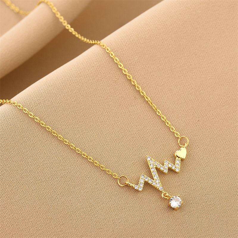 giftaecologist Heartbeat Necklace