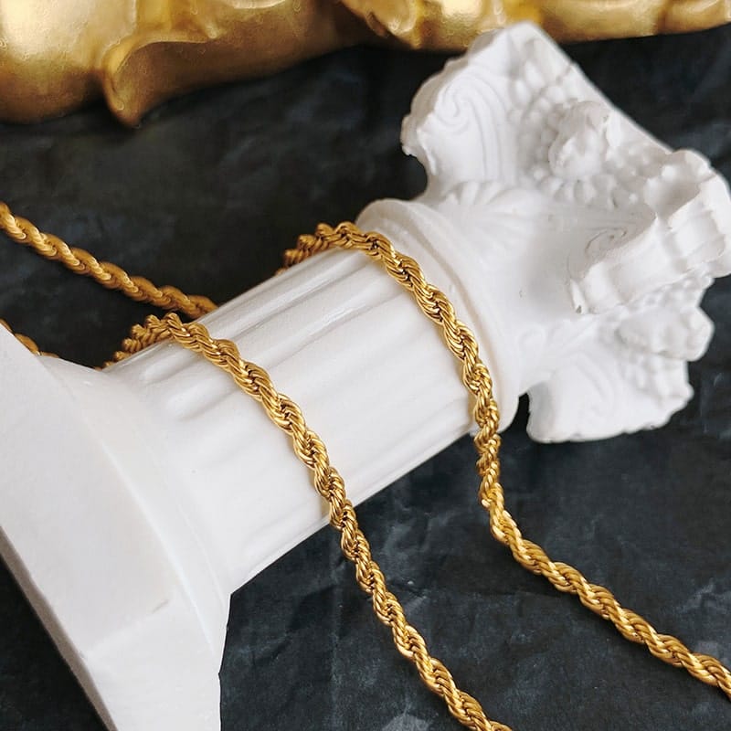 Rope Chain Necklace Giftaecologist