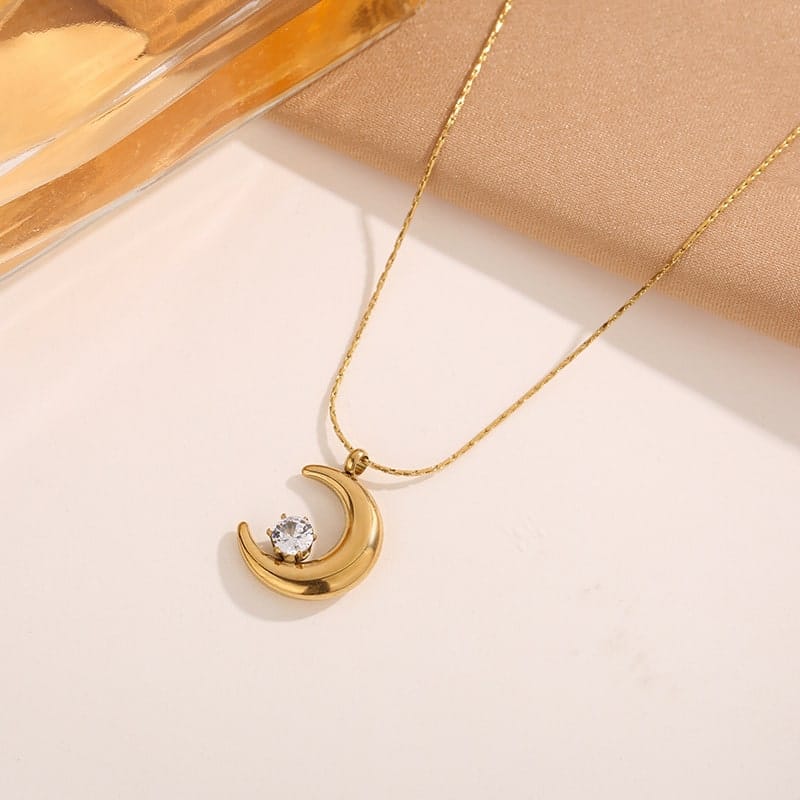 Moon Stone Necklace Giftaecologist