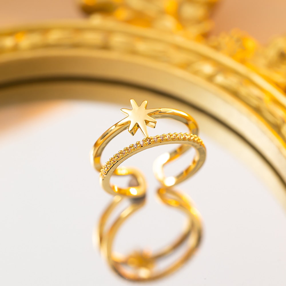 Alternative view of Star 2 Ring Giftaecologist