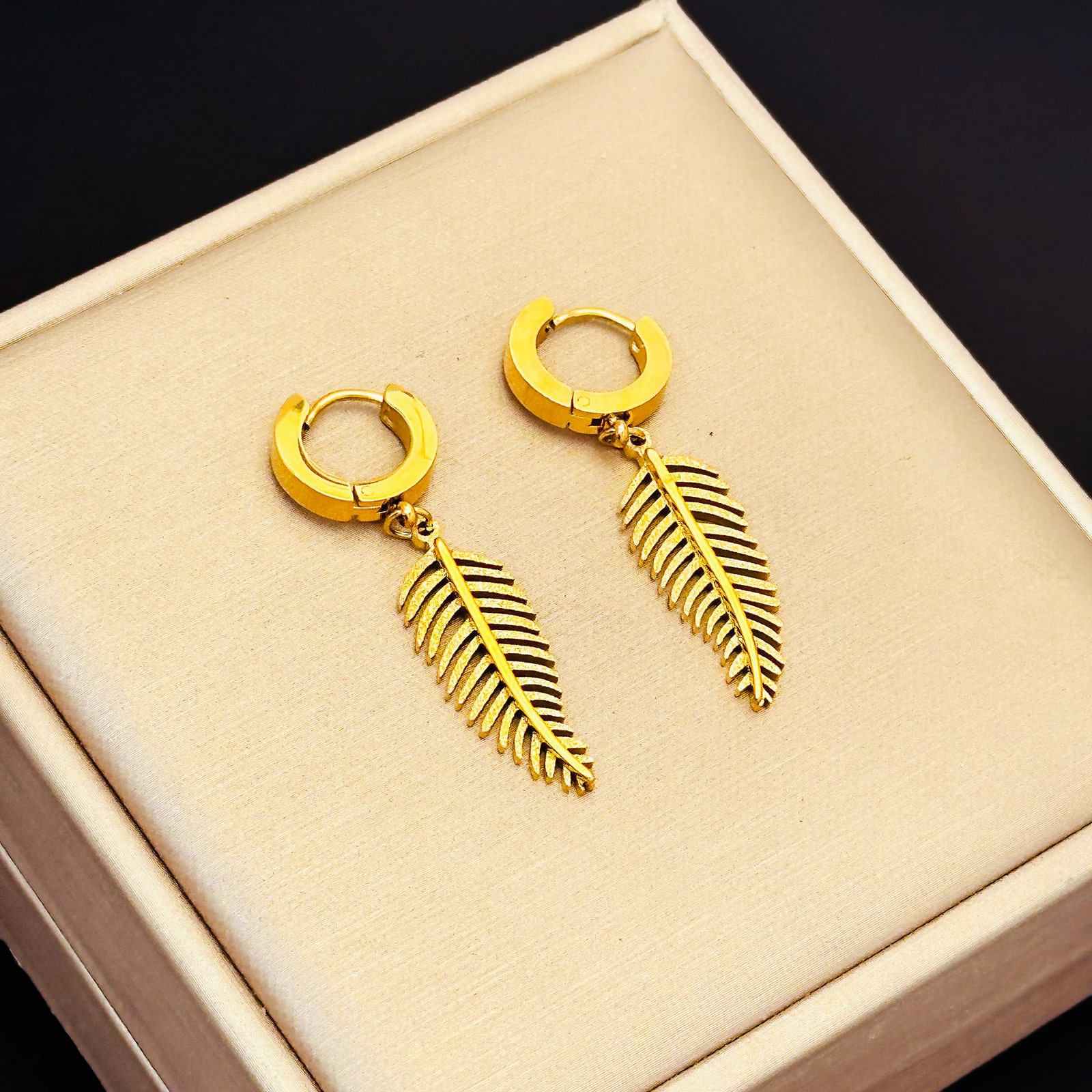 Green 2 Stone Earrings Giftaecologist