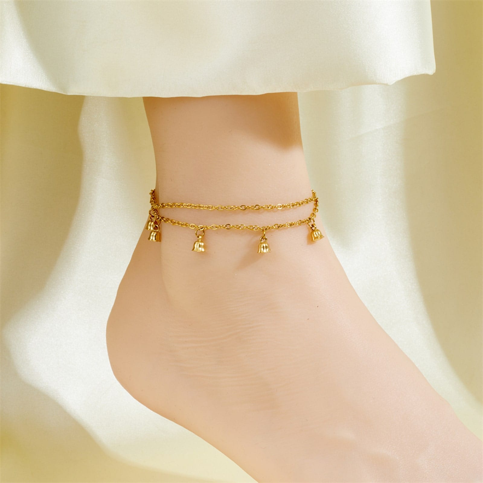 Flower Bud Anklet Giftaecologist