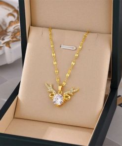 Horn 1 Necklace Giftaecologist