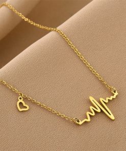 Heartbeat 2 Necklace Giftaecologist