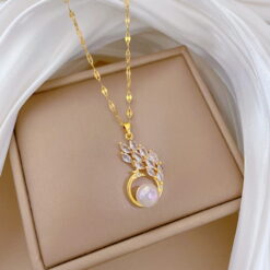 Wing Pearl Necklace Giftaecologist