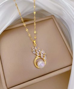 Wing Pearl Necklace Giftaecologist