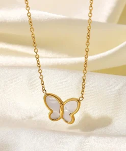 Butterfly 5 Necklace Giftaecologist