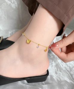 Butterfly 2 Anklet Giftaecologist