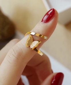Butterfly 3 Ring Giftaecologist