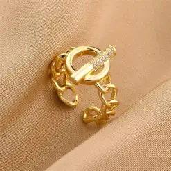 Alternative view of Shield Ring Giftaecologist