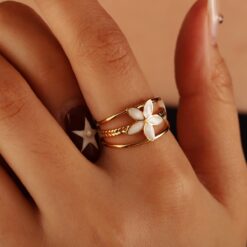 Alternative view of Flower 6 Ring Giftaecologist