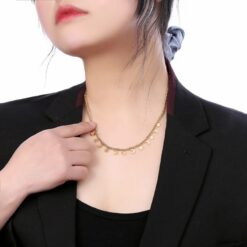 Alternative view of Moon Star Necklace Giftaecologist