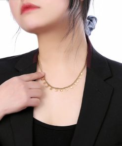 Alternative view of Moon Star Necklace Giftaecologist