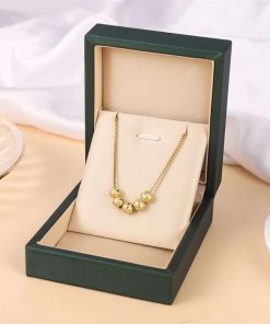 18K GOLD Plated Five LUCK BLESSING Necklace