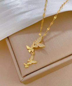 Butterfly 10 Necklace Giftaecologist