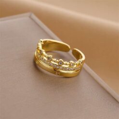 Alternative view of Crown Ring Giftaecologist