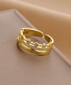 Alternative view of Crown Ring Giftaecologist