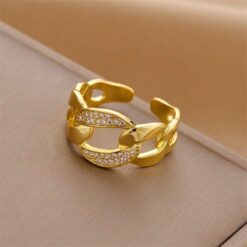 Alternative view of Knot 3 Ring Giftaecologist