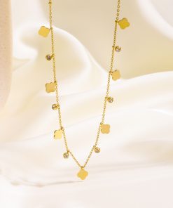 Dice Stone Necklace