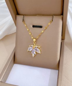 Leaf 7 Necklace Giftaecologist