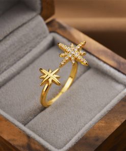 Star Couple Ring Giftaecologist