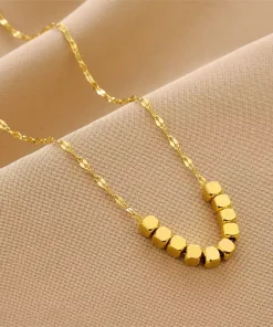 Cube Necklace Giftaecologist